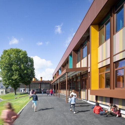Rénovation fondamentale de l'école élémentaire Jules Verne à Loudéac