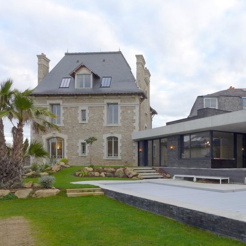 Extension- rénovation d'une maison à Auray (56)